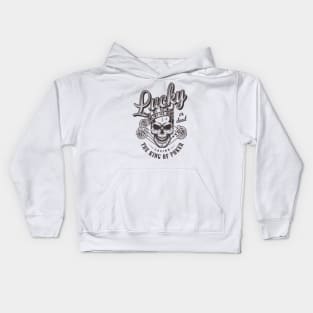 The King of Poker Kids Hoodie